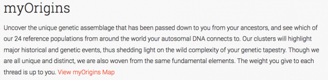 DNA Trace Results, Genetic Trace Regions,