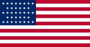 which-side-civil-war-would-you-be-on-union-or-confederate-36-star-us-flag