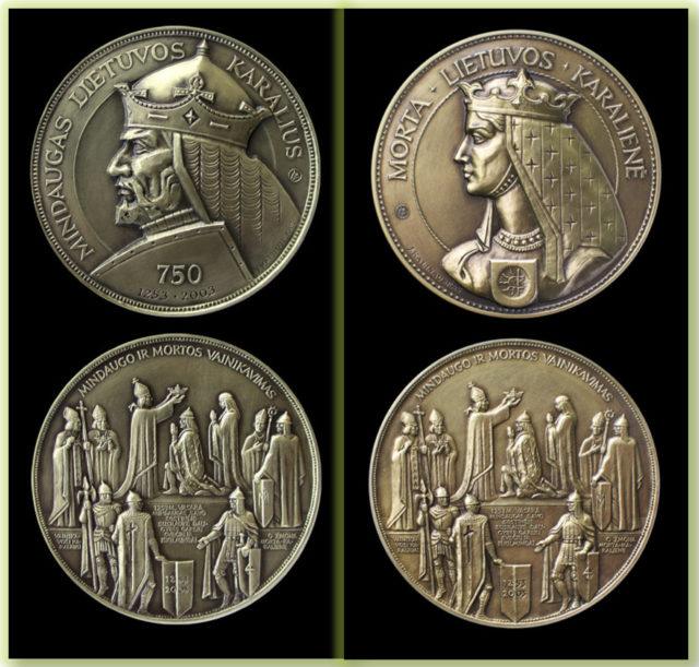 founding-of-the-lithuanian-nation-under-king-mindaugas-featured-Karalius_Mindaugas_Morta_Medal
