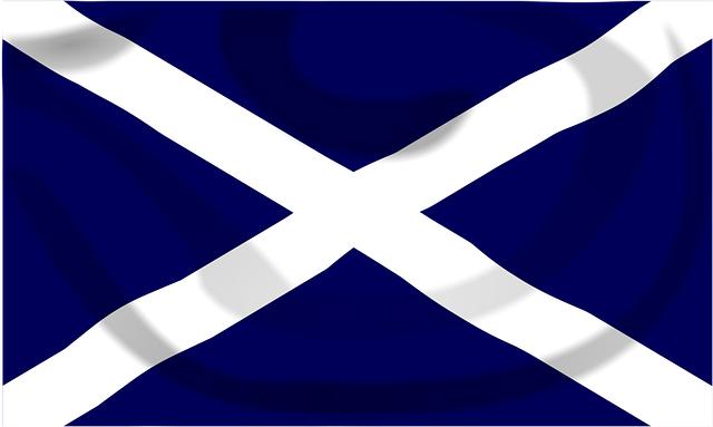 Scottish Scotland Flag Saltire
