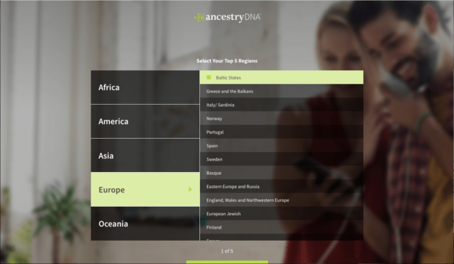 ancestry dna regions spotify playlist