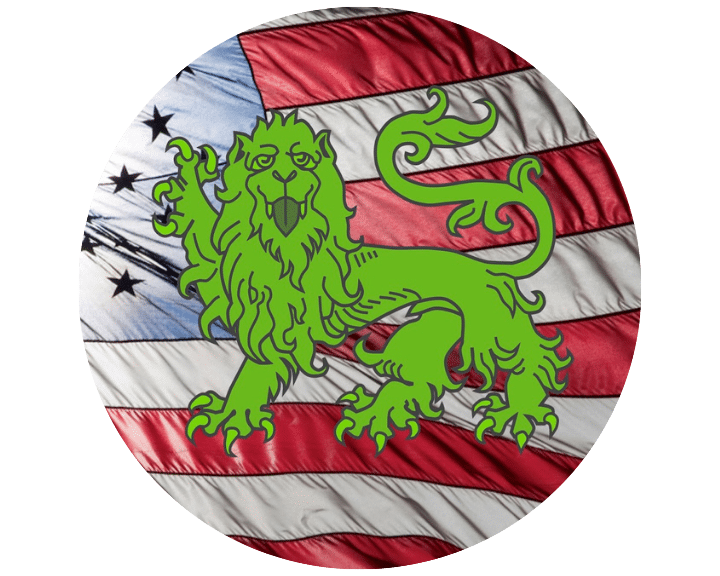 D6D2C4 lion on a flag
