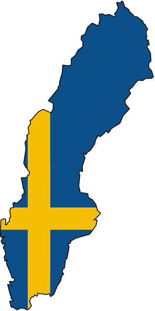 flag-maps-of-northern-europe-sweden