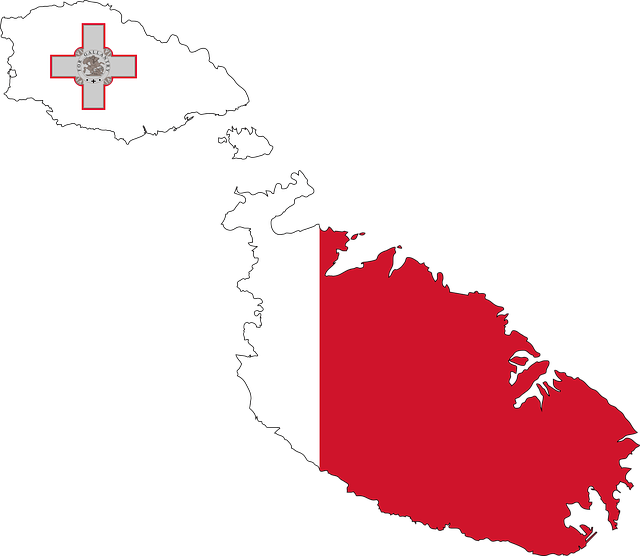 flag-maps-of-southern-europe-malta
