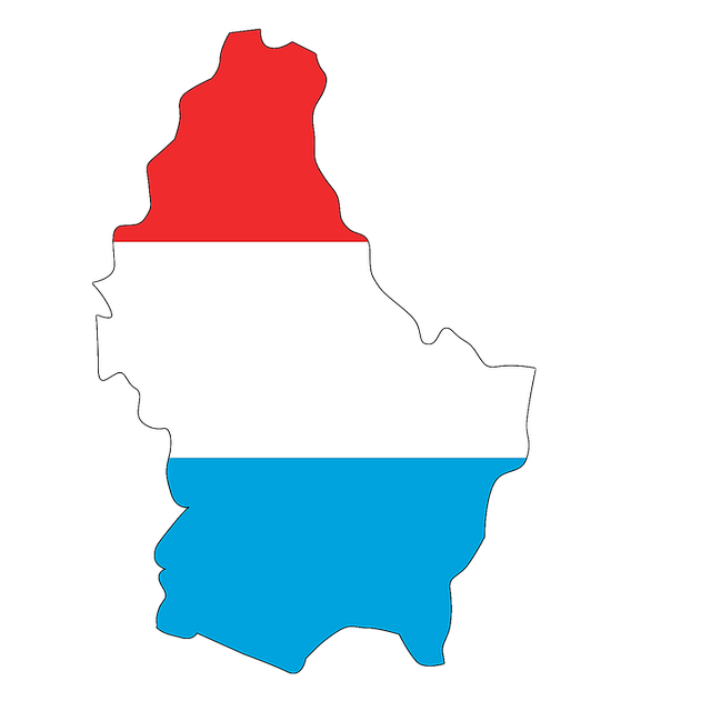flag-maps-of-western-europe-luxembourg