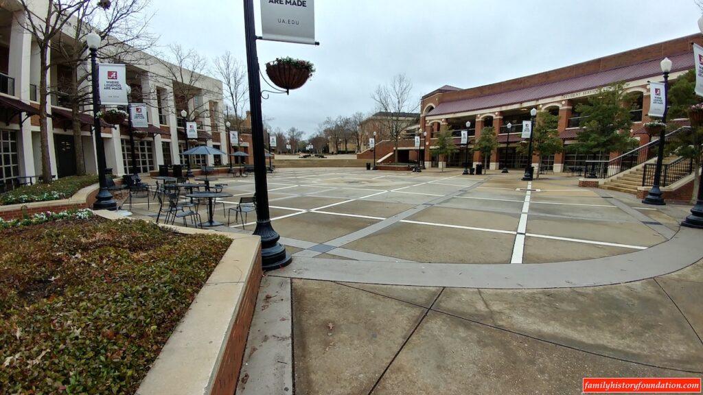 outside the UA campus superstore