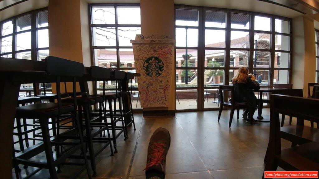 UA Superstore and Starbucks