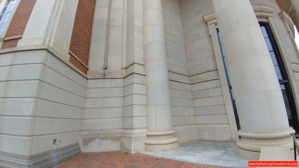 Ua campus pillars architecture Shelby