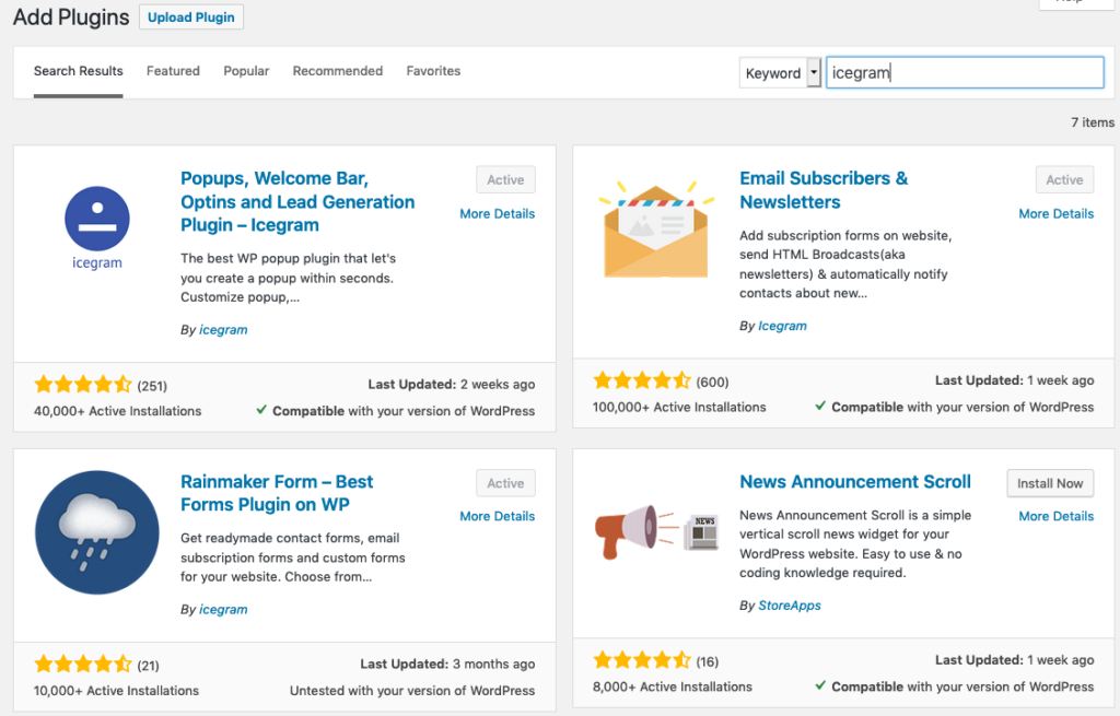 wordpress-form-plugins icegram