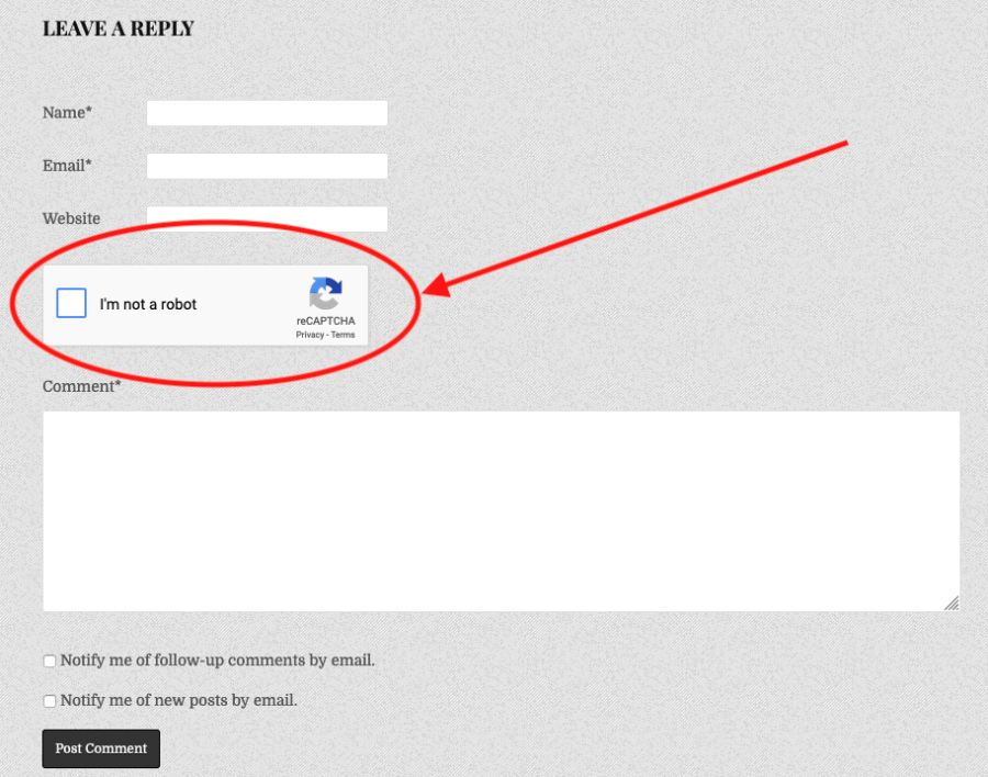 wordpress-form-plugin theme comment