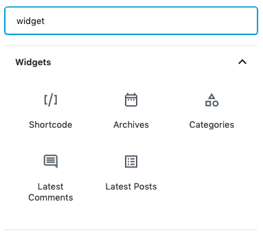 WordPress Widget Article Shortcode