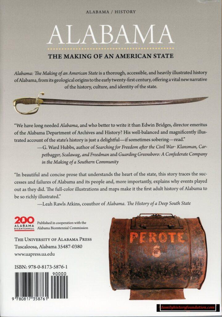 Alabama: the making of an American state - Edwin Bridges
