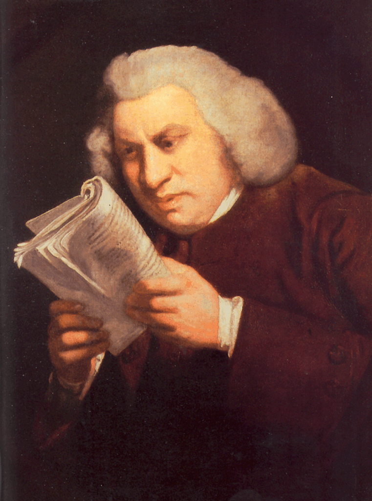 Samuel Johnson by Joshua Reynolds