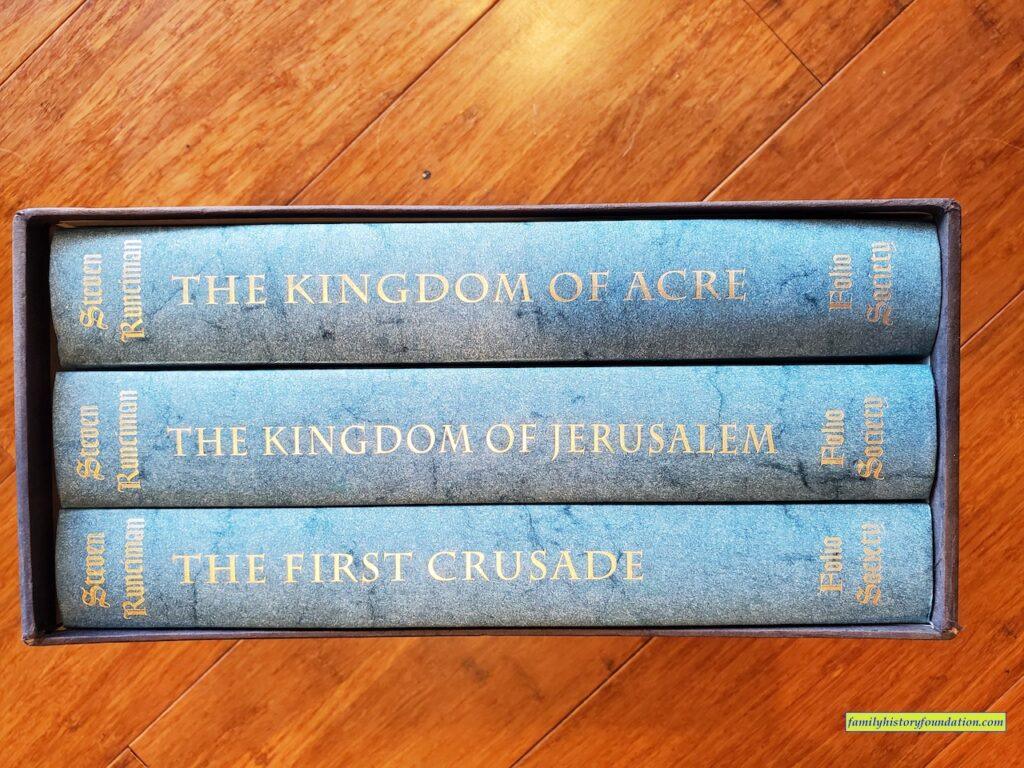 Folio Society A History of the Crusades Runciman