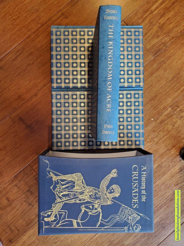Folio Society A History of the Crusades Runciman