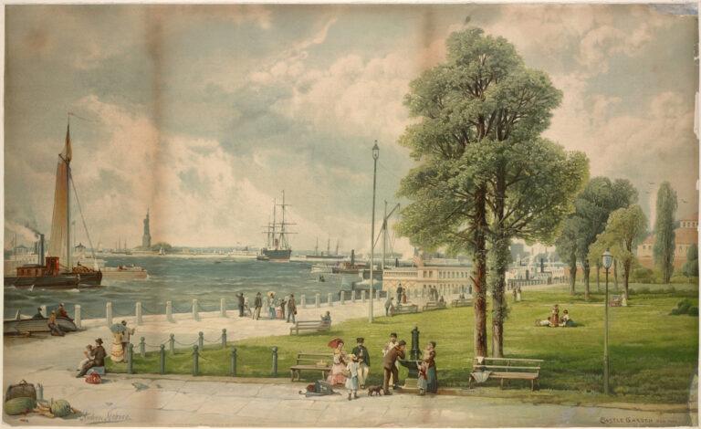 Ellis Island Castle Garden NYC