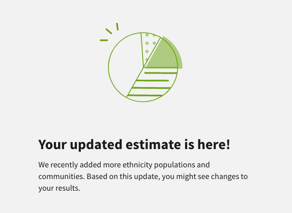 Ancestry ethnicity estimates transparencty