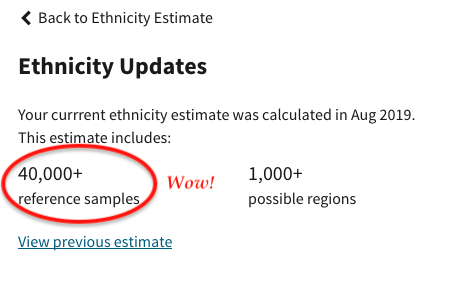 Ancestry reference samples 40,000