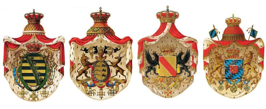 Coat of Arms family name shield charge