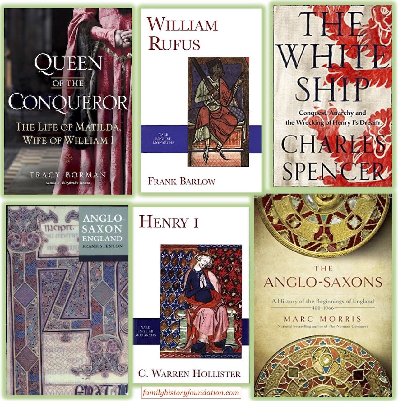 Reading Norman History Books In Order