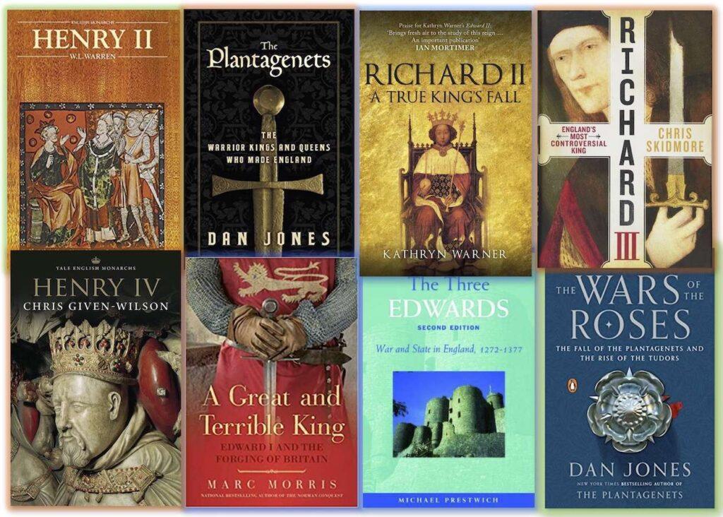 Plantagenet History Reading List in Historica Order