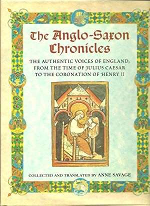 anglo_saxon_chroniclels-anne-savage - Anglo-Saxon History reading list