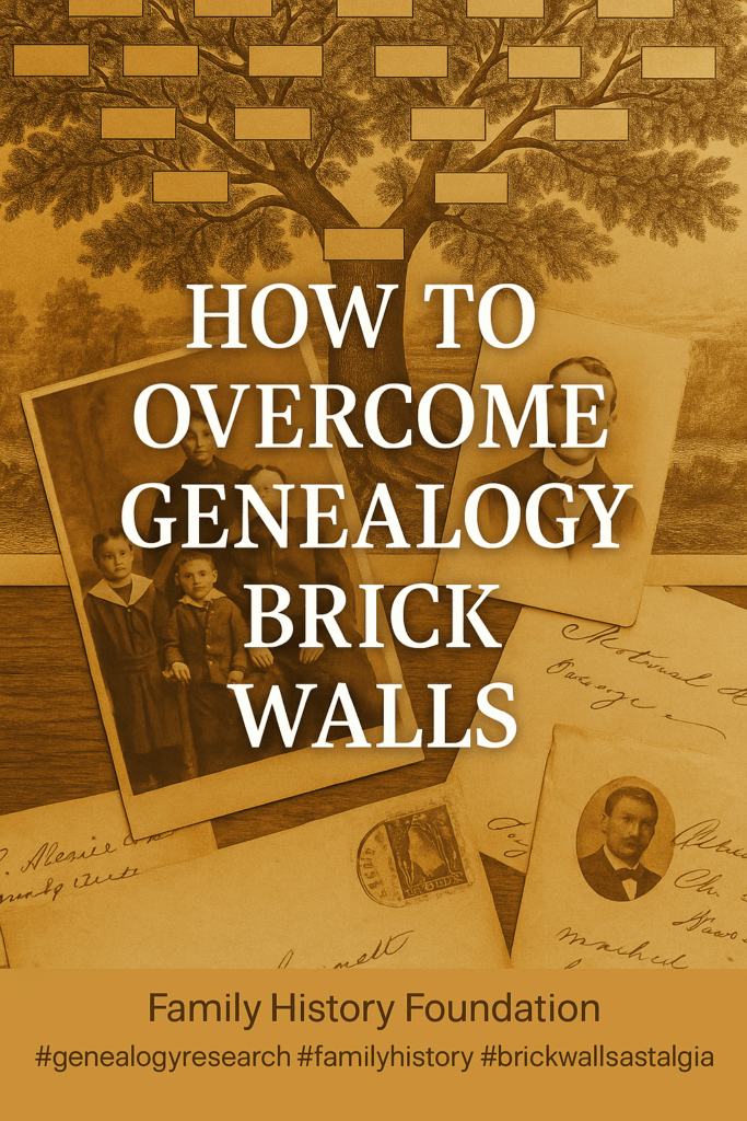 How to Overcome Genealogy Brick Walls