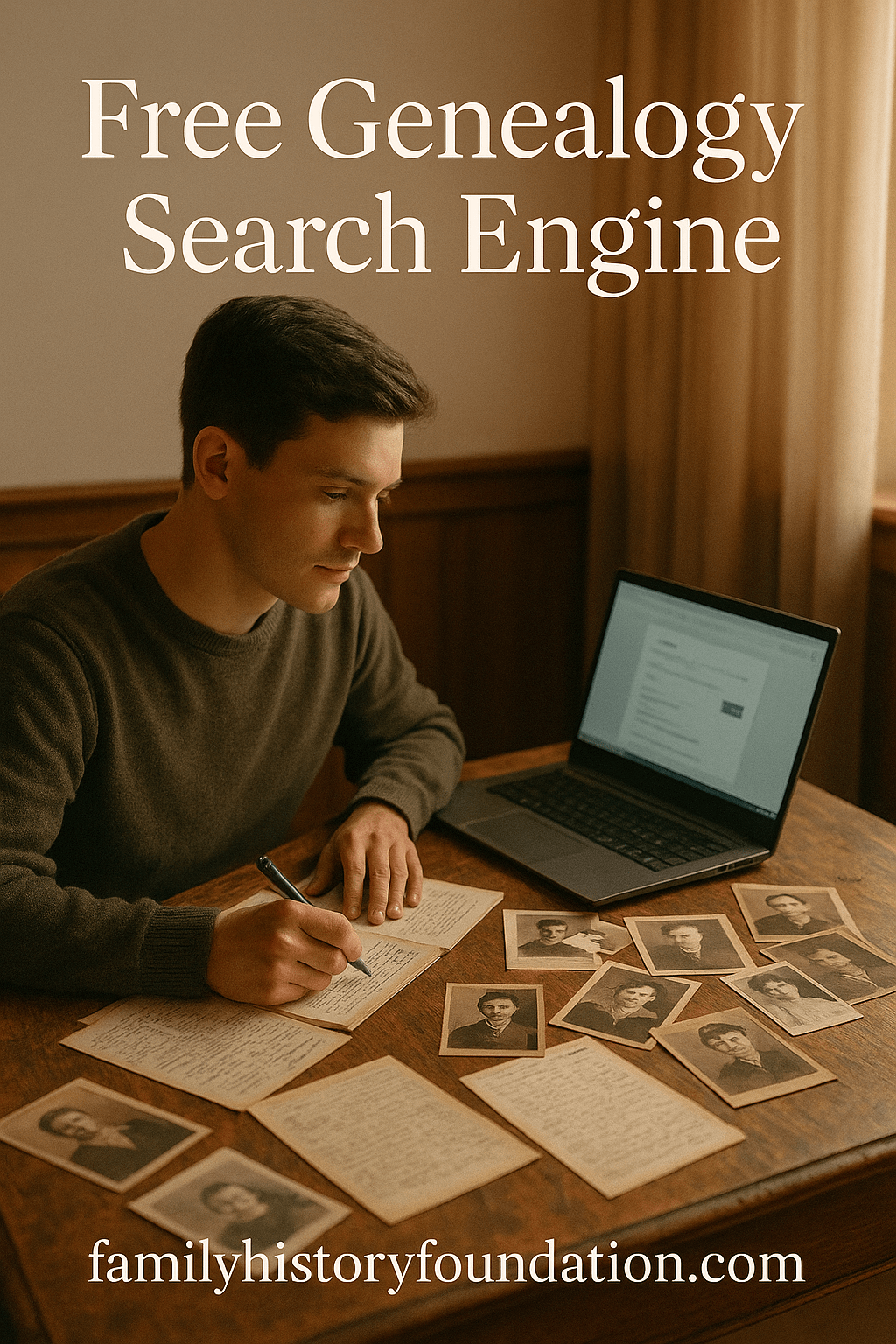 free genealogy search engine article