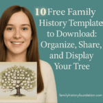 10 Free Family History Templates to Download: Organize, Share, and Display Your Tree