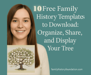 10 Free Family History Templates to Download: Organize, Share, and Display Your Tree