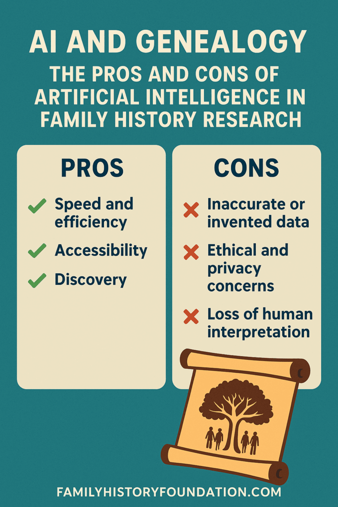 AI And Genealogy-infographic