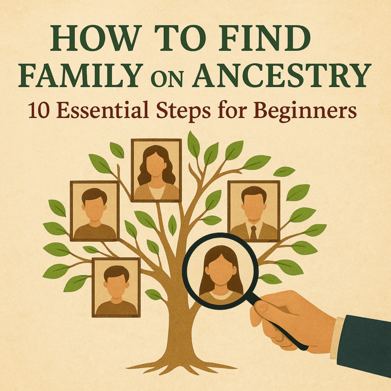 How to Find Family on Ancestry: 10 Essential Steps for Brainy Beginners