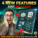 Thumbnail showing 4 new Ancestry features in 2026: AncestryPreserve, Search Full Text beta, Ideas AI Function, and Networks beta displayed on digital interface