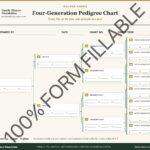 Form 01 Four Generation Pedigree Chart WATERMARK 12