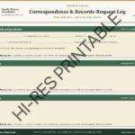 Form 04 Correspondence and Records Request Log 12.2