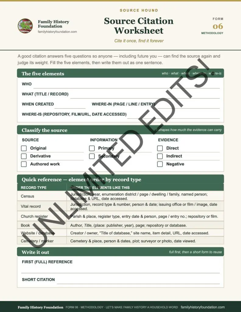 Form 06 Source Citation Worksheet WATERMARK 13