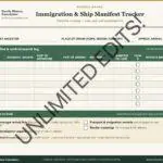 Form 08 Immigration and Ship Manifest Tracker WATERMARK 13