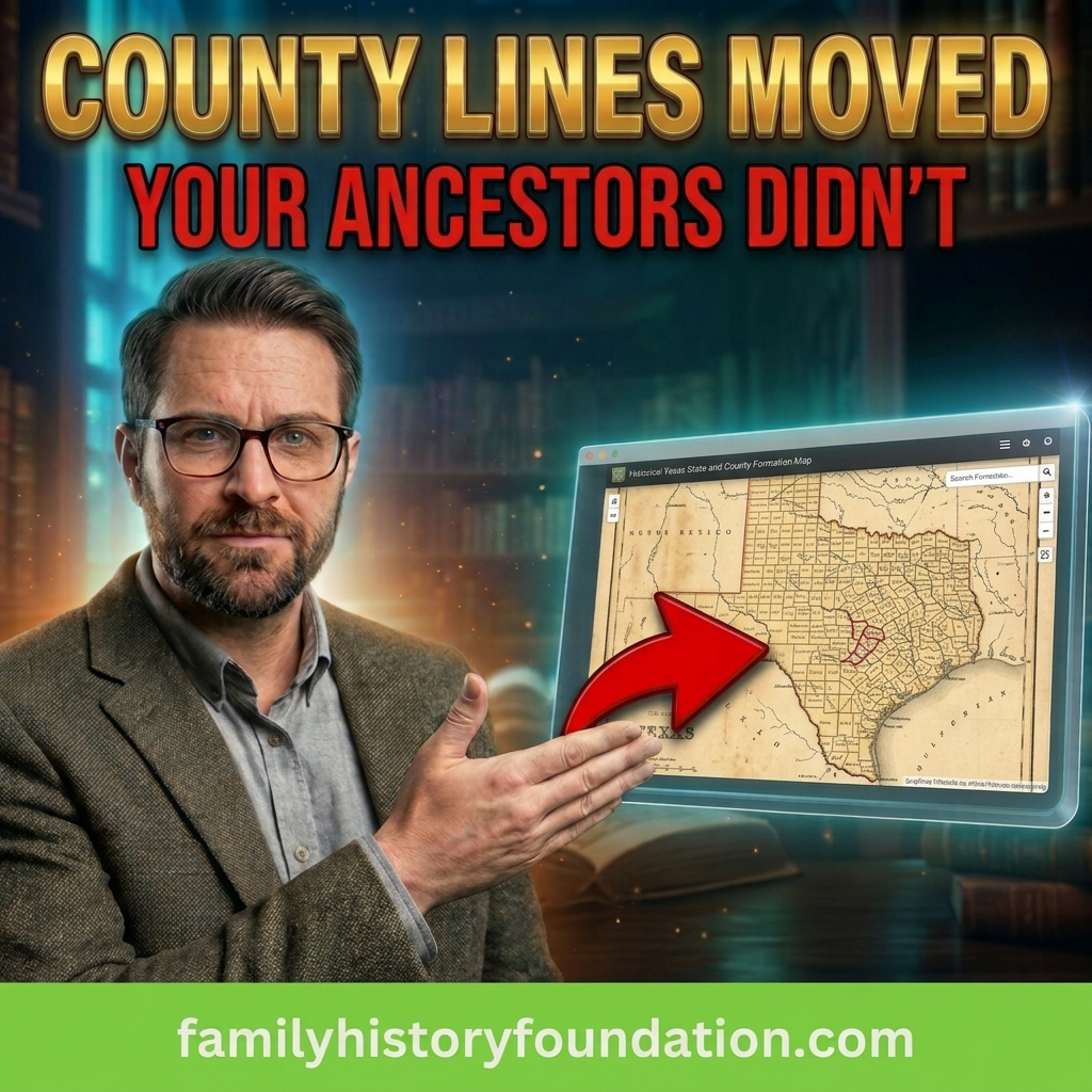 US County Boundary Maps Historical Interactive Tools man pointing at map. familyhistoryfoundation.com