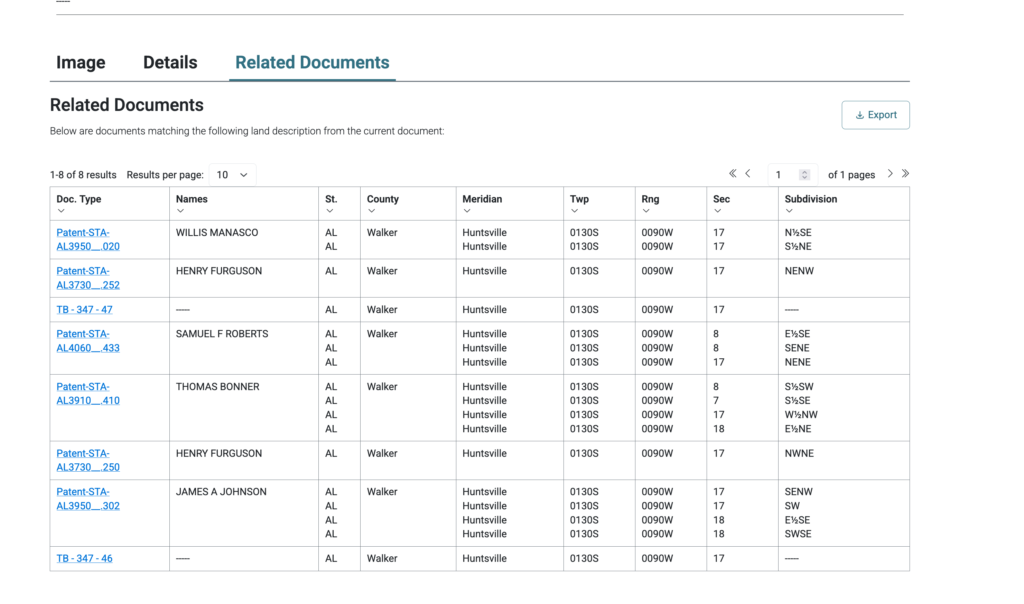 Free Genealogy Land Patents: How To Use GLO Land Records! 16 A screenshot of the Bureau of Land Management (BLM) website interface, featuring navigation menus, options for accessing land records, and interactive maps for searching General Land Office (GLO) patents.
