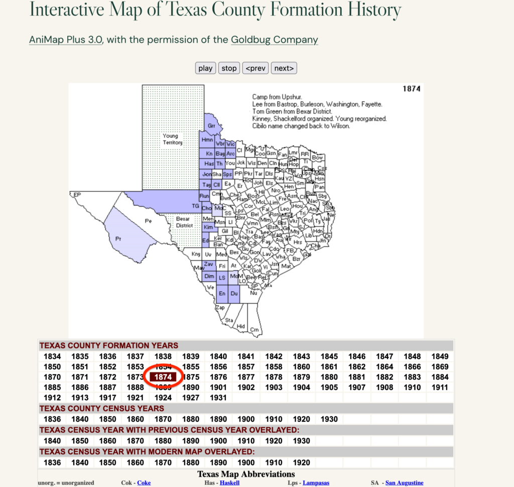 US County Boundary Maps Historical Interactive Tools - Map of US site