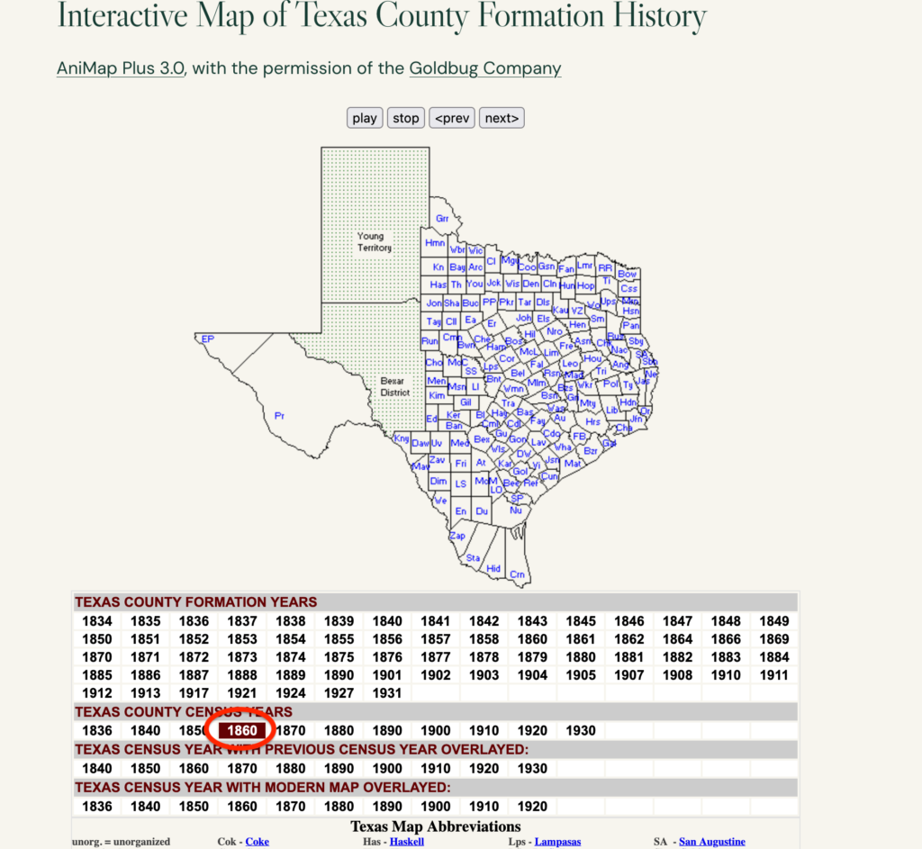 US County Boundary Maps Historical Interactive Tools - Map of US site