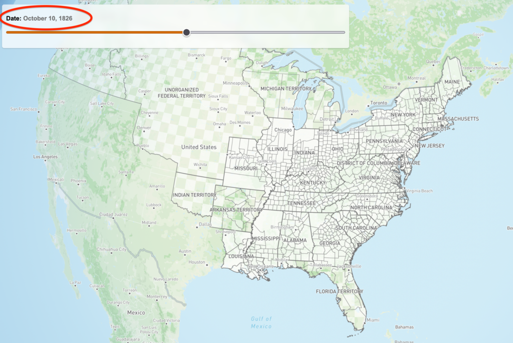 US County Boundary Maps Historical Interactive Tools US History Map